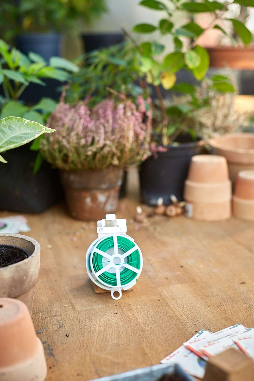 Opbindingsbånd, grøn (10 m)